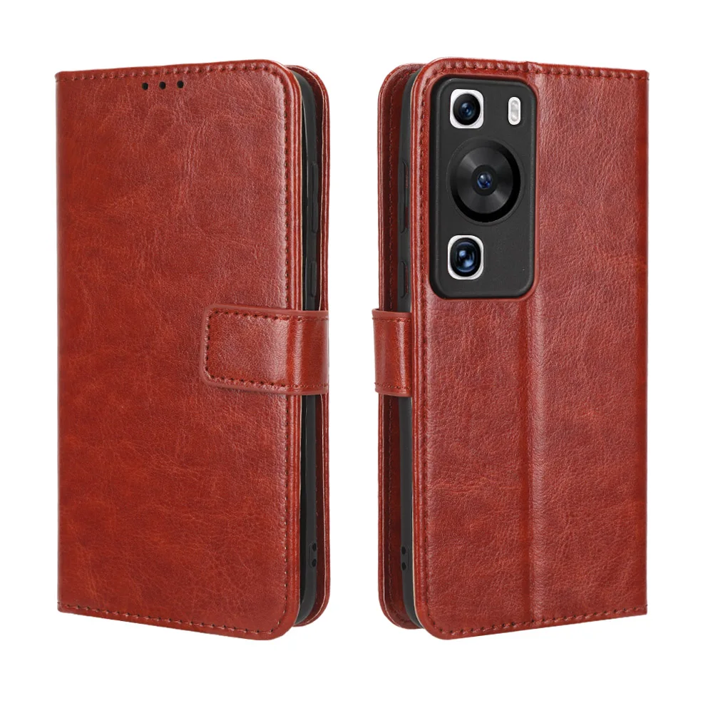 

For Huawei P60/ P60 Pro Case PU Leather Cover for P60/ P60 Pro with Wallet Bag Card Mobile Phone Protective Sleeve