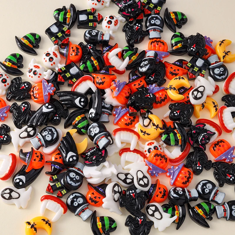 Прозрачные полимерные украшения для волос 10 шт