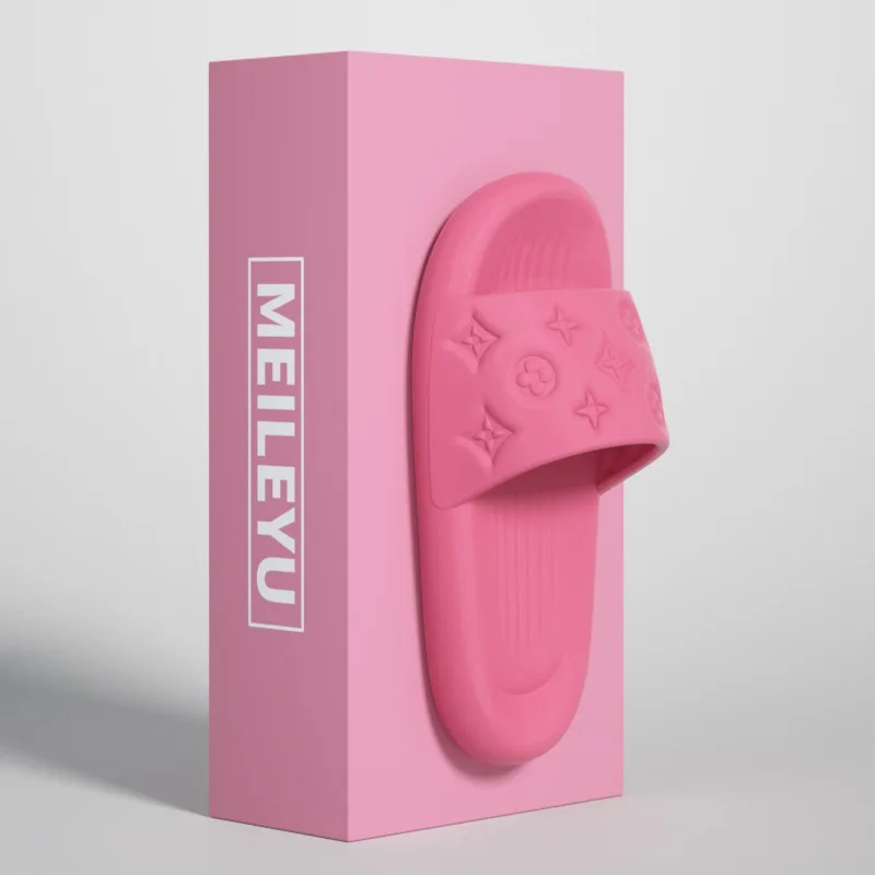 Женские нескользящие домашние Тапочки большого размера из ЭВА 2024