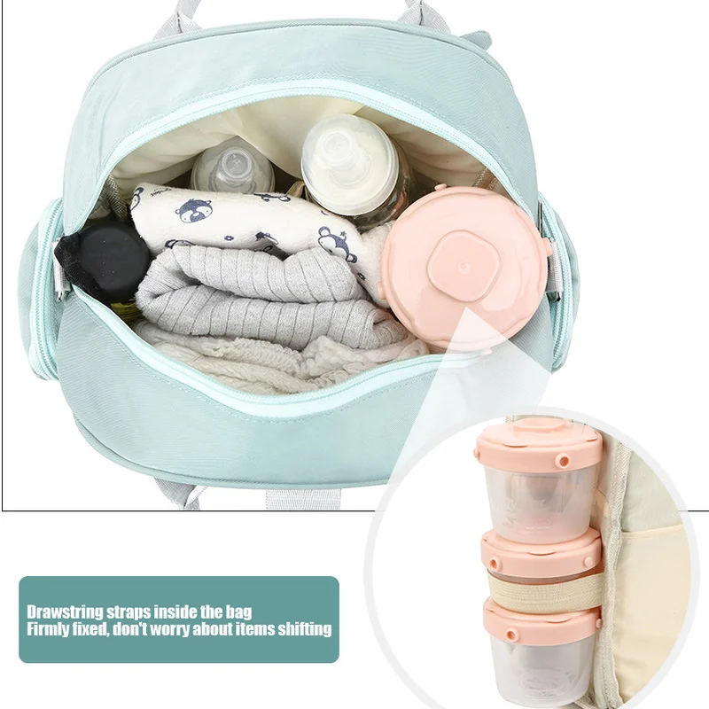 Cute Cow Women Mother Baby Bag for Mommy Backpacks Nappy Stroller Bags Diaper Multifunctional Maternity Changing Bags for Mommy