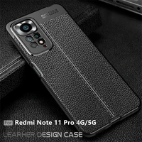 for xiaomi redmi note 11 pro case for redmi note 11 pro cover capas bumper tpu soft leather for fundas redmi note 11 pro cover