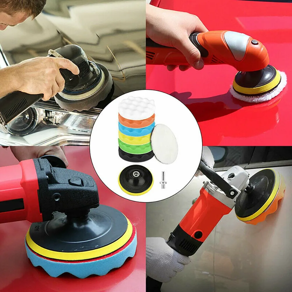 

Polisher Polishing Pad Replacement Replaces Sponge Universal 5Inch Woolen