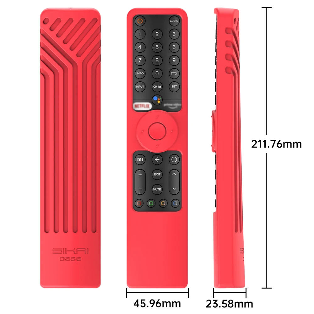 Silicone Remote Case for Xiaomi P1 Mi TV A2 58 55 50 43 32 43 P1E55 BT Voice Luminous Remote Control Cover XMRM-19 TV Stick 86'' images - 6