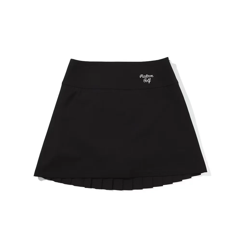 malbonDesigner Fashion New Golf Skirt Women's Autumn Winter High Waist Pleated Skirt Sports Fashion Golf Skirt