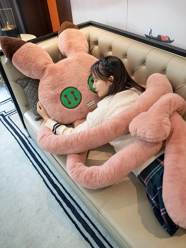 Кукла в виде черной кошки с длинными ногами большая кукла для девочек гигантская