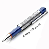 yamalang special edition andy warhol classic mb ballpoint pen embossed barrel write smooth luxury monte stationery