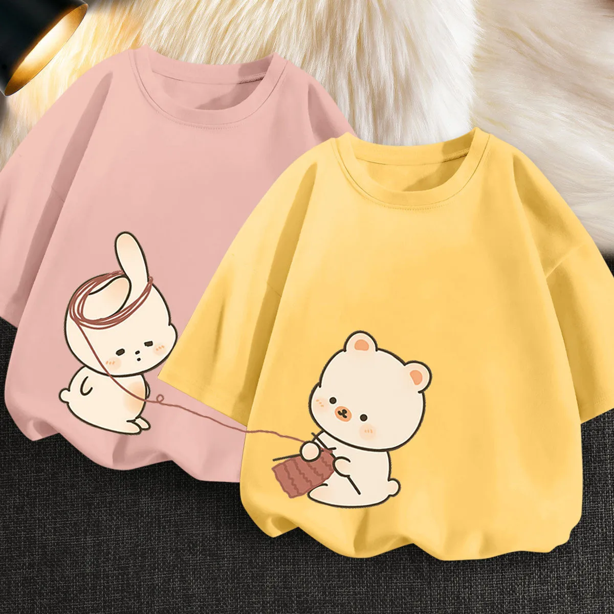 

Футболка женская оверсайз с амином, милая парная рубашка в стиле Харадзюку, одежда в стиле панк с короткими рукавами, топ, футболка в стиле х...