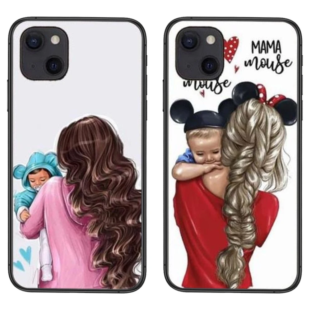 Милые мамы-супергерои для девочек и мальчиков любят мягкие чехлы для мобильного телефона для Xiaomi Redmi Note 9 9S 8 8T 7 Pro 10 5G недорого.