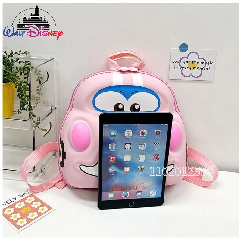 Disney McQueen New Girls' Backpack Cartoon Cute Children's Schoolbag 3D Large Capacity High Quality Children's Leisure Backpack