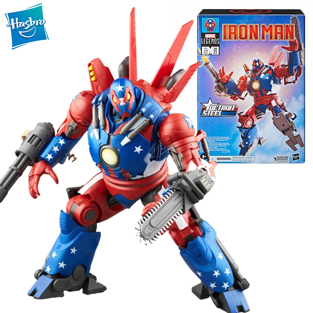 В наличии оригинальная Hasbro Marvel Legends Series Железный человек Детройт Стальная