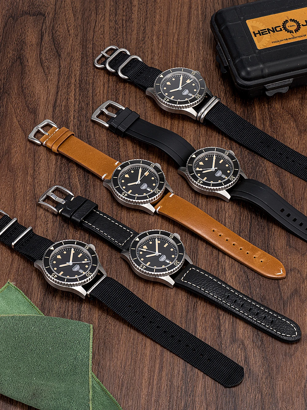 QM NH35 автоматические механические мужские часы для дайвинга C3 светящийся