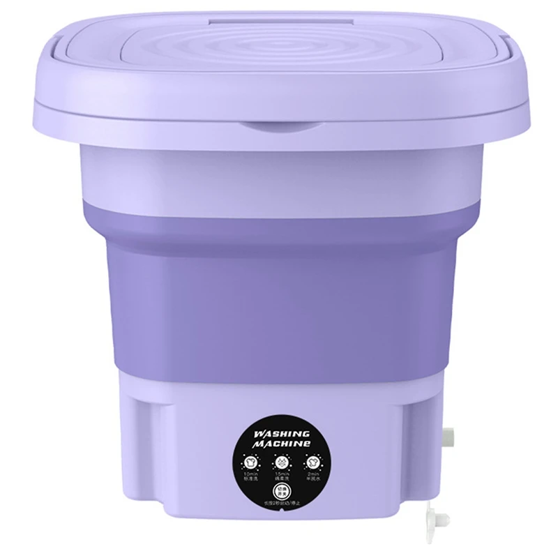 

Портативная Складная Стиральная машина с вращающейся сушилкой, автоматическая мини-стиральная машина для нижнего белья