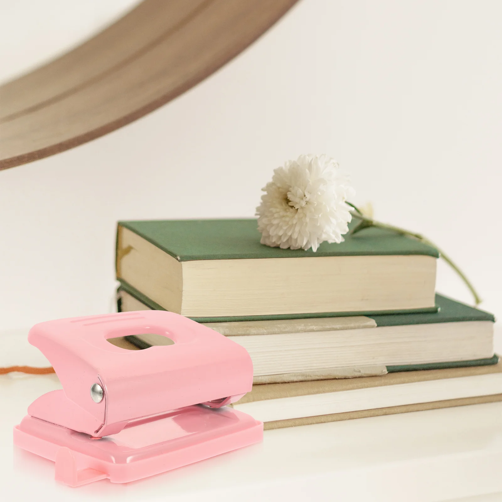 

Desktop 2-Hole Punch Tool Two Hole Puncher Binder Puncher Paper Hole Puncher Office Supply