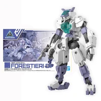 bandai genuine 30mm action figure eexm s01u forestieri 01 collection model ornament anime action figure toys for children