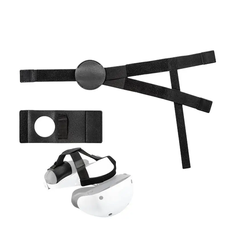 

Новинка противоскользящая Накладка для ремня виртуальной реальности для Sony PS VR2 Регулируемый наголовник аксессуары с крепежным ремнем нескользящий ремень виртуальной реальности