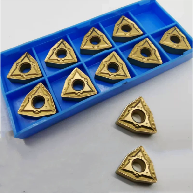 10 шт. карбидные режущие пластины для обработки стали