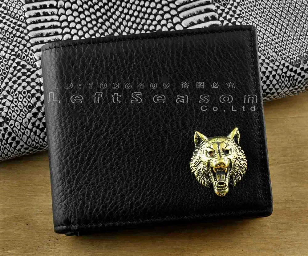 Высококачественный мужской кошелек из натуральной кожи с отделением для карт и