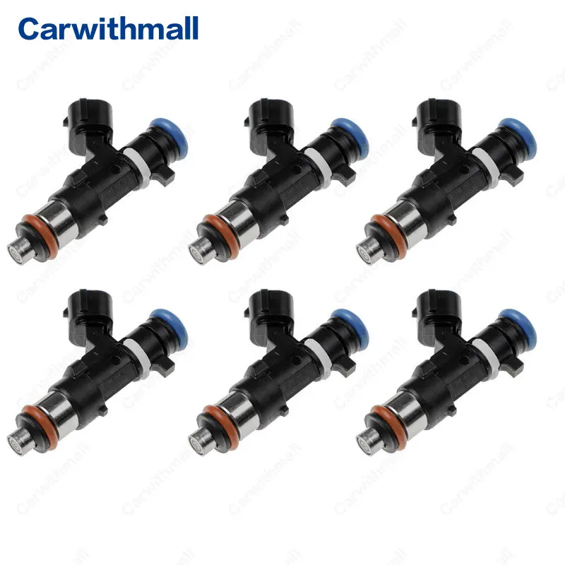 

6 шт. новые Топливные форсунки для Nissan Quest Maxima Altima 0280158005 л V6 16600-7Y000 166007Y000 16600-7Y00A