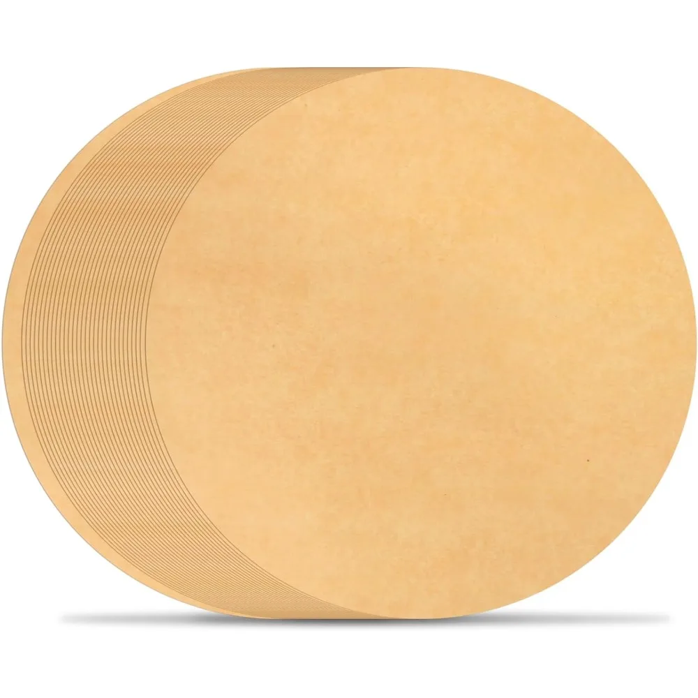 Антипригарная круглая бумага Houseen 20 см пергаментная для выпечки картофеля машина