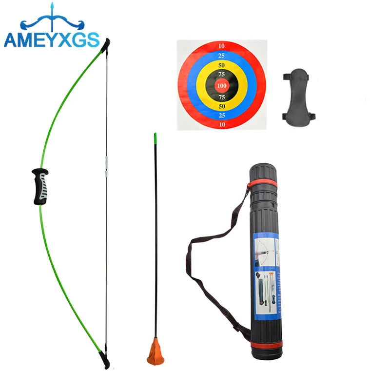 

Детский набор для стрельбы из лука и стрел, игрушка для стрельбы из лука с куклором для занятий спортом на открытом воздухе, забавная игра дл...