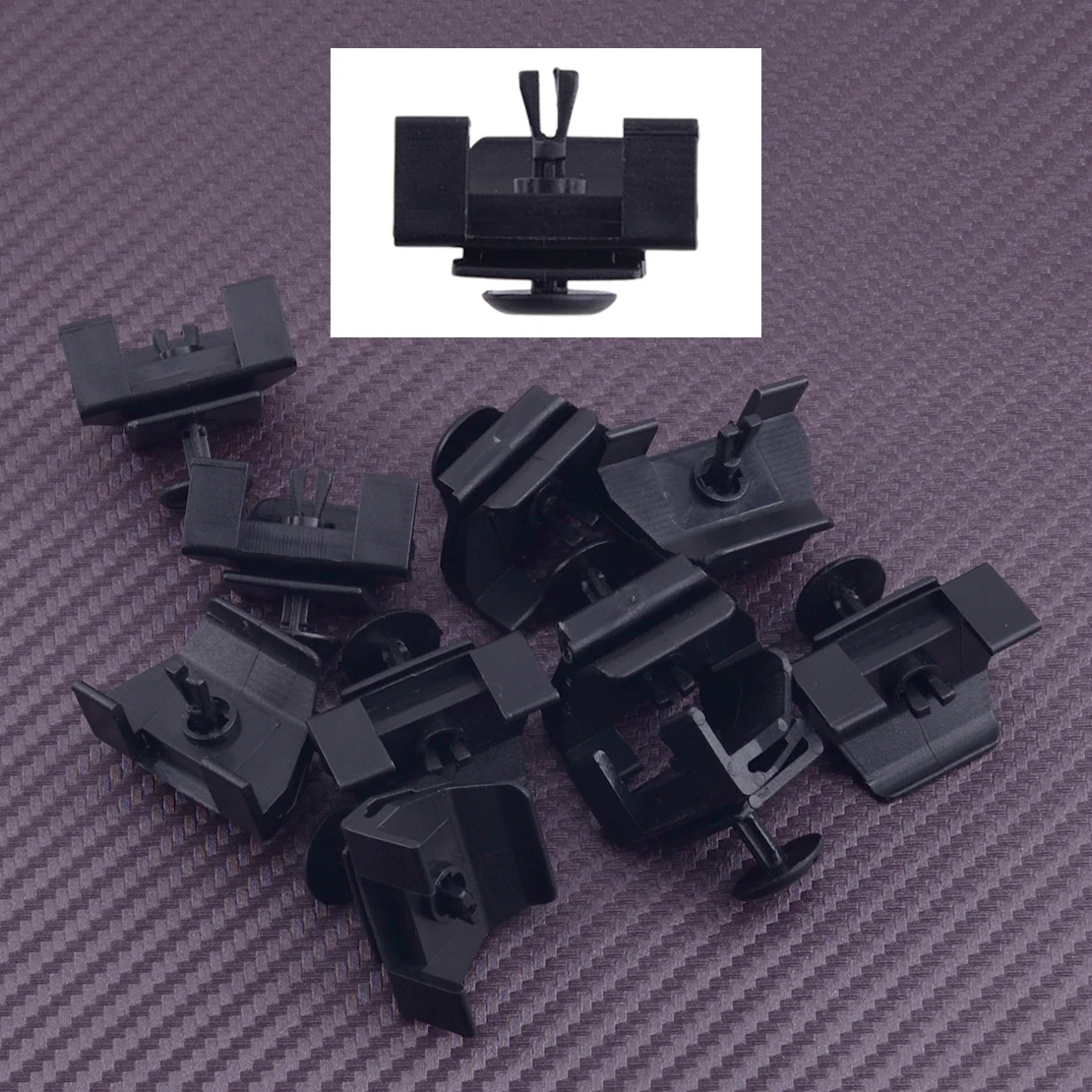 

10 комплектов, накладки на крыло переднего бампера 47749-58010, подходят для Toyota Camry Corolla Highlander Prius Lexus 53879-58010