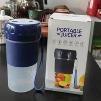 mini electric juicer handheld multifunction water bottle with fruit milkshake blender portable outdoor sports traval camp gadget
