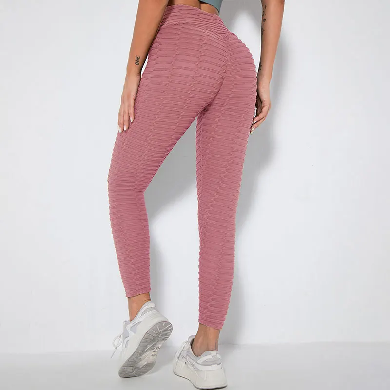 

Леггинсы женские сетчатые с эффектом пуш-ап и завышенной талией