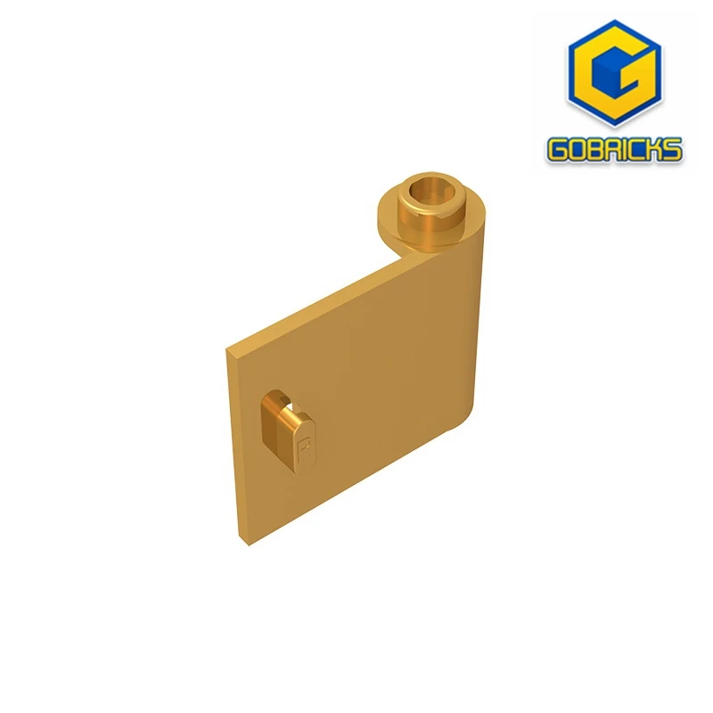 MOC Set GDS-1141 Door 1x3x2, правая петля между верхней и нижней частью, совместима с lego, 92263 детских игрушек