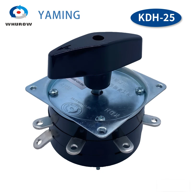 

Выключатель сварочного аппарата KDH-25/1*8 контактор, 8 позиций, 1 полюс, 9 контактов, 25 А, сварочный аппарат, вращающийся селектор, латунный штырь, Серебряная пластина