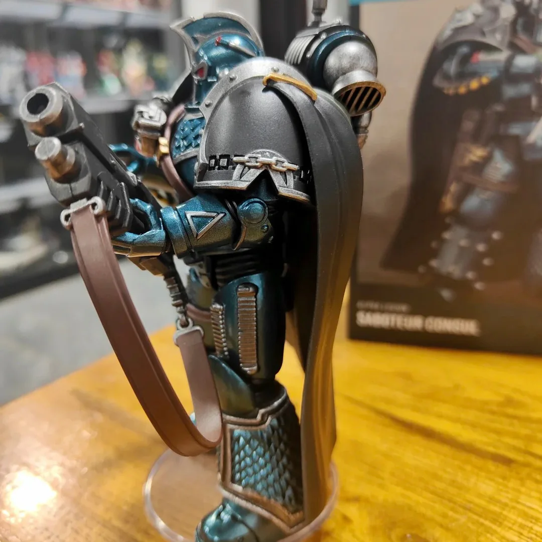 Фото Saboteur Consul Фигурка Warhammer Toys Alpha Legion Chess Piece Модель Кукла Коллекция фанатов №3