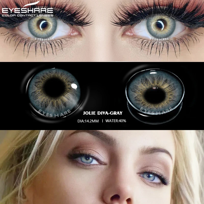 colored contact lenses for eyes natural eye contacts with color contact lens beauty 2pcs yearly color contact lens for eyes free global shipping