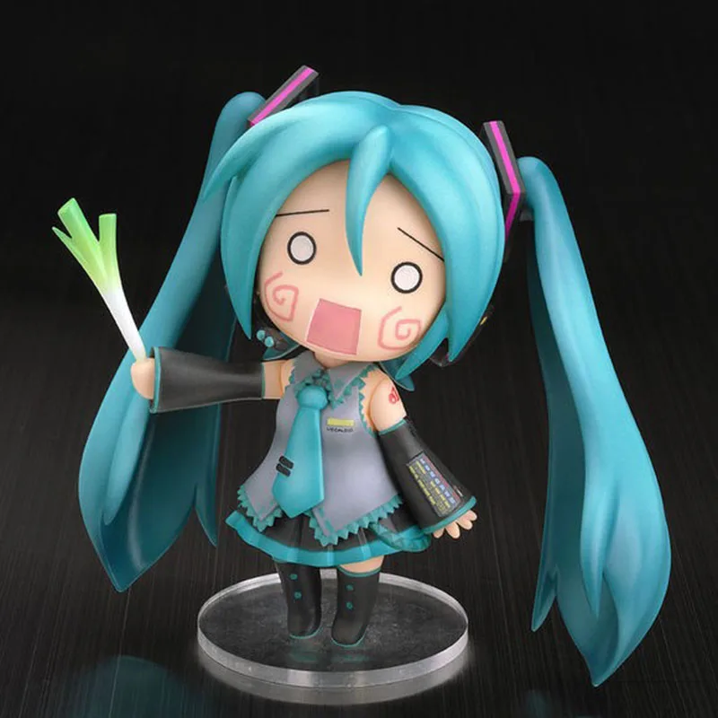 Фигурка героя Nendoroid Hatsune Miku кавайное аниме Q Posket Change Face коллекция несколько