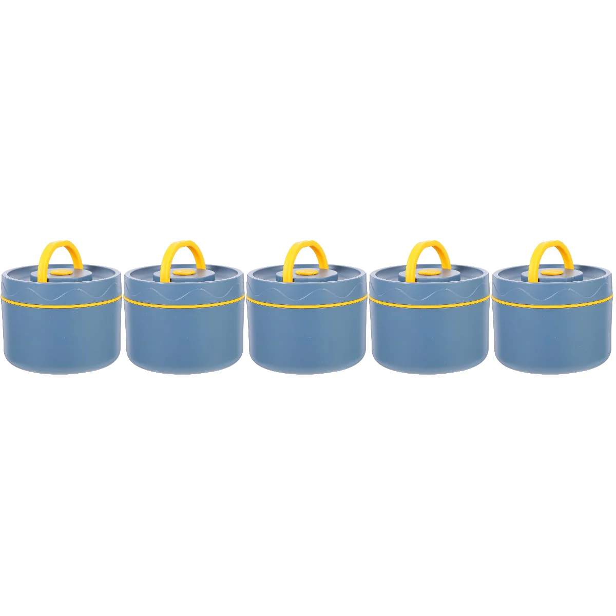 

5pcs Multi-function Box Handheld Bento Box Household Meal Storage Box Accessory