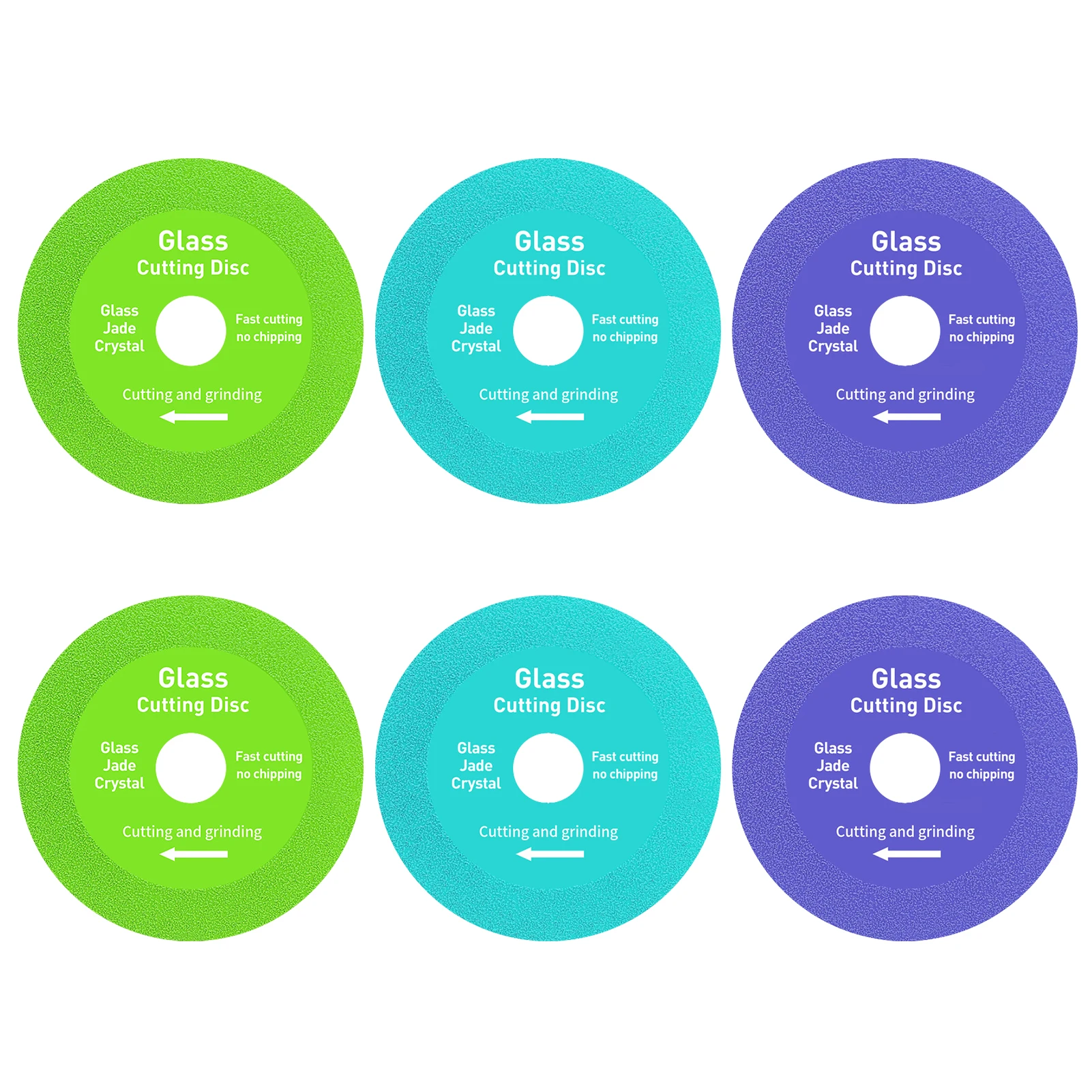 

6 шт. стеклянная зеркальная прочная полировка аксессуаров для угловой шлифовальной машины, Алмазное лезвие, фарфоровое снятие фаски, ультра...