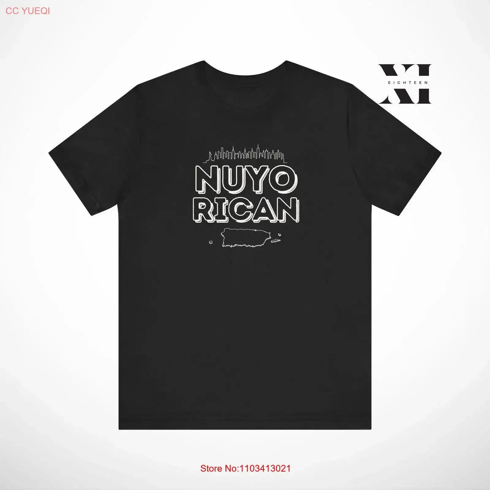 Фото Футболка Nuyorican New York Rican Puerto from Boricua Nueva Camiseta Spanglish Размер винтажная стираная универсальная футболка №1