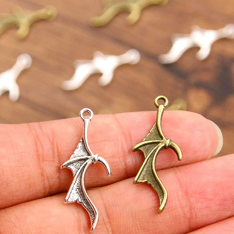 

Подвеска в виде крыльев летучей мыши, 13 х31 мм, 40 шт.