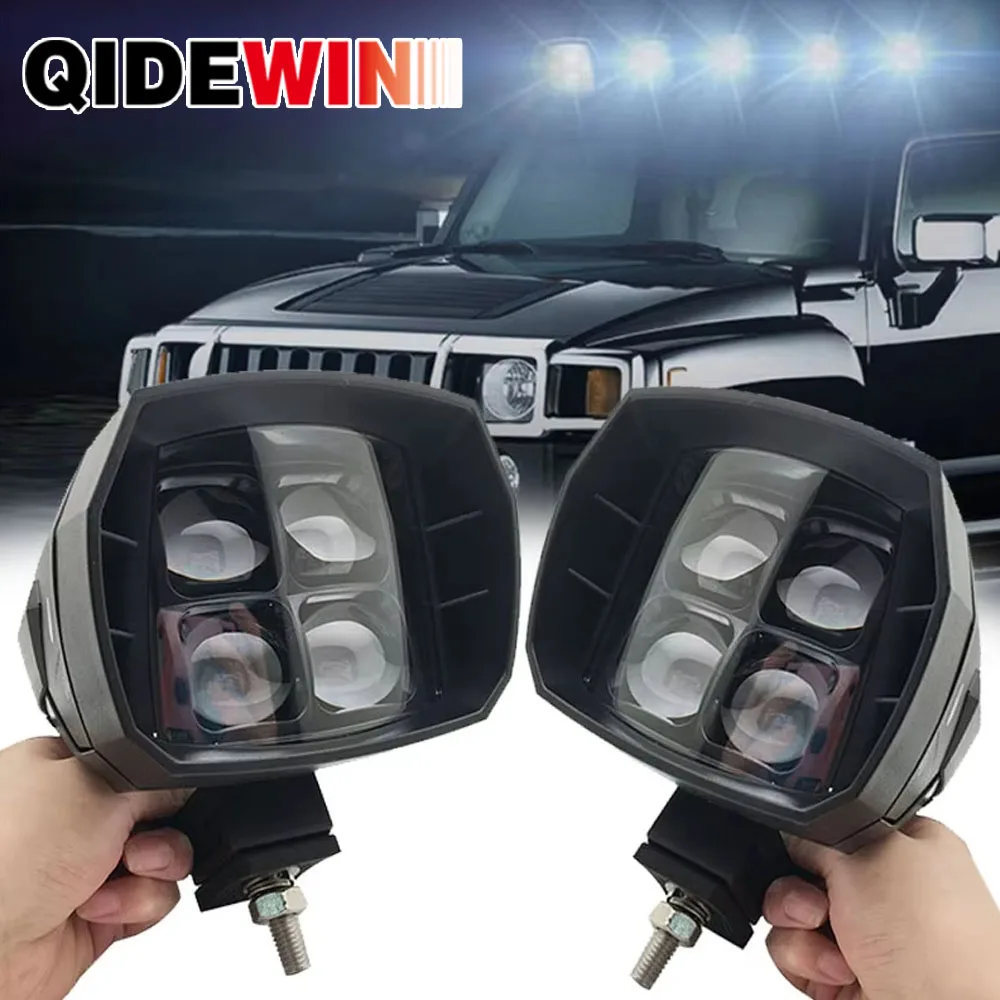Автомобильный светодиодный рабочий фонарь 5 дюймов 80 Вт прожектор для Jeep ATV