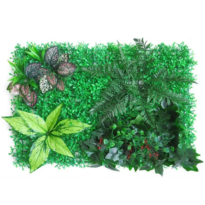 

Artificial Hedges Fence Eco-friendly Artificial Boxwood Hedge Wall Artificial Hedge Panel Faux Green Privacy Screen Hedge
