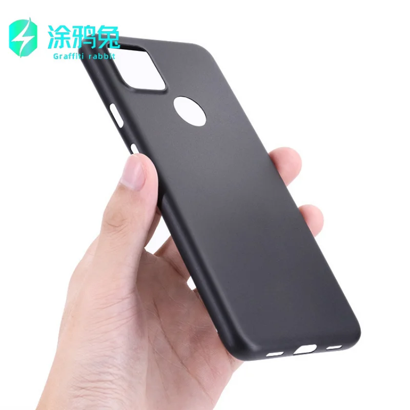 

Ультратонкий матовый чехол 0,34 мм для google pixel 5 xl, противоударный тонкий мягкий жесткий полипропиленовый чехол
