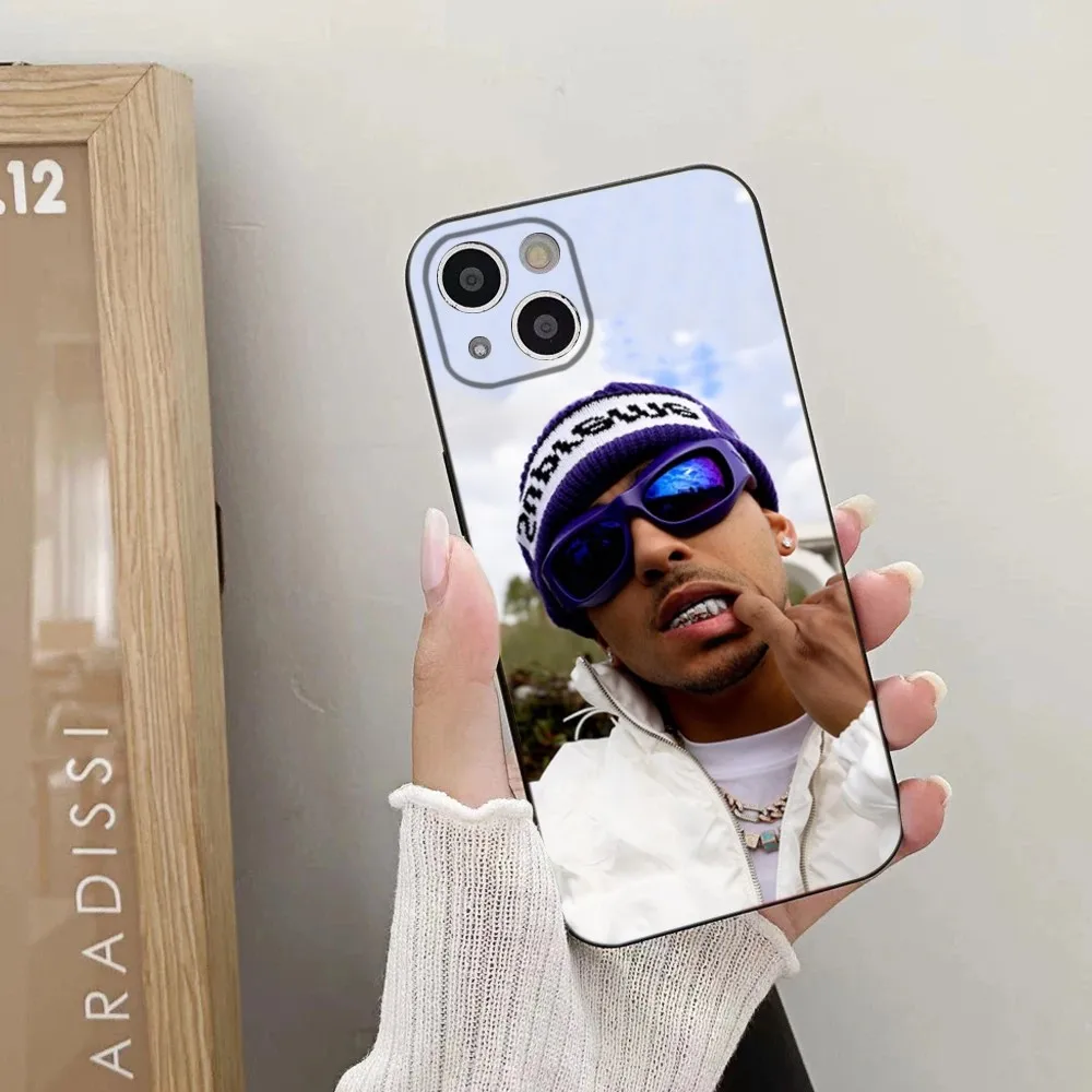 Чехол Rapper O-Ozuna для телефона iPhone 15 14 13 12 11 Plus Pro Max XR XS X 7 8 SE Mini силиконовый мягкий