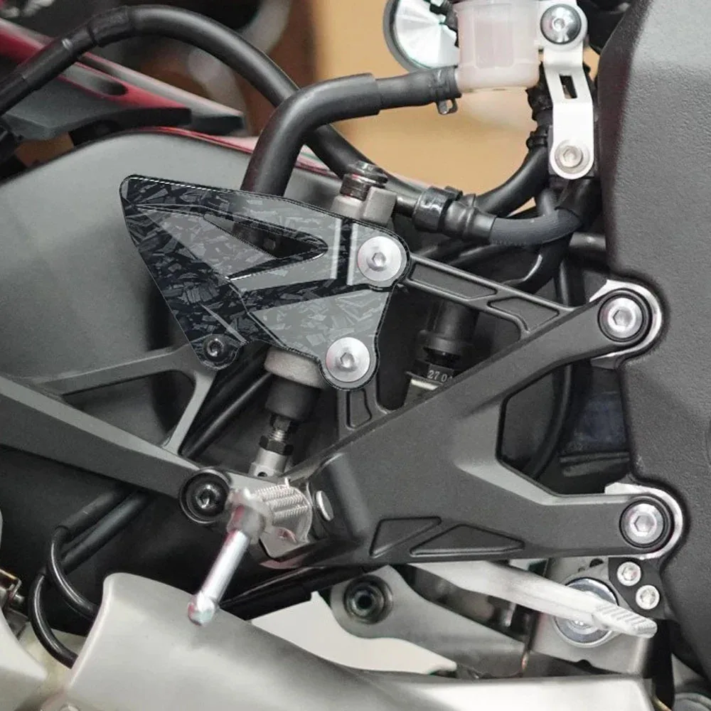 Yamaha R1 R1M 2015-2024 Защита Пятки Из Углеродного Волокна Комплекты Для Половой Доски