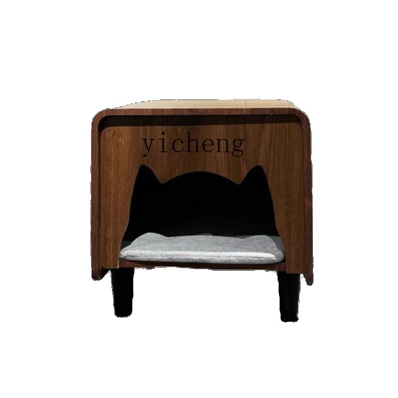 XL кошачье гнездо для обуви сменный стул кошачий боковой столик из массива дерева