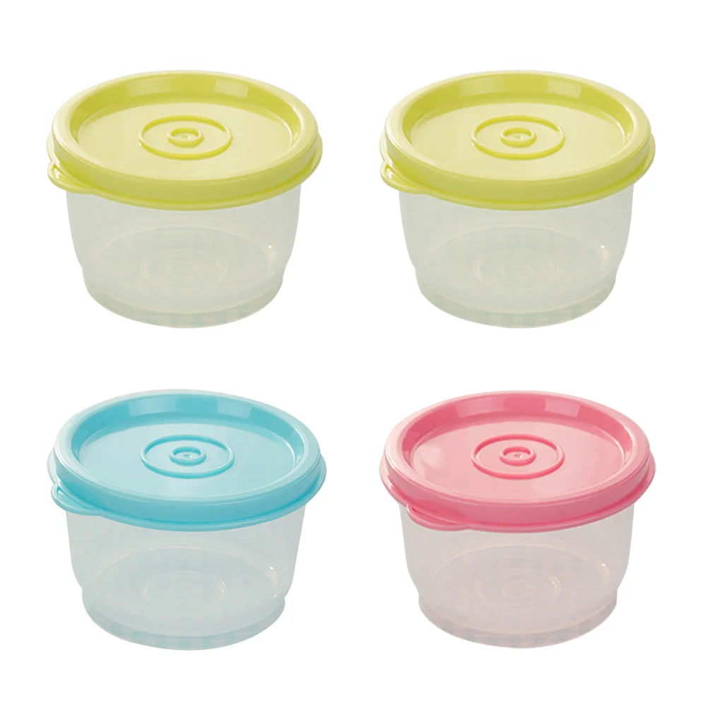 

Containers Plasticwith Lids Storage Takeaway Portion Control Airtight Sandwich Container Crisper Fridge Set