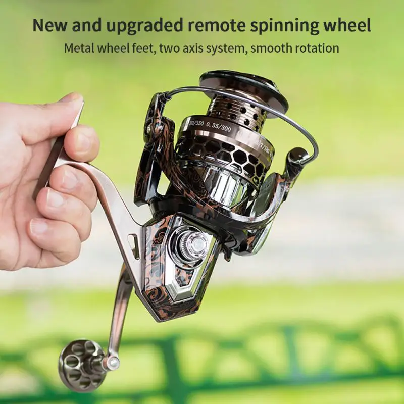 

Spinning Wheel Aluminum Alloy High Precision Spinning Non-gap Professional Spinning Wheel Sea Rod Fishing Reel