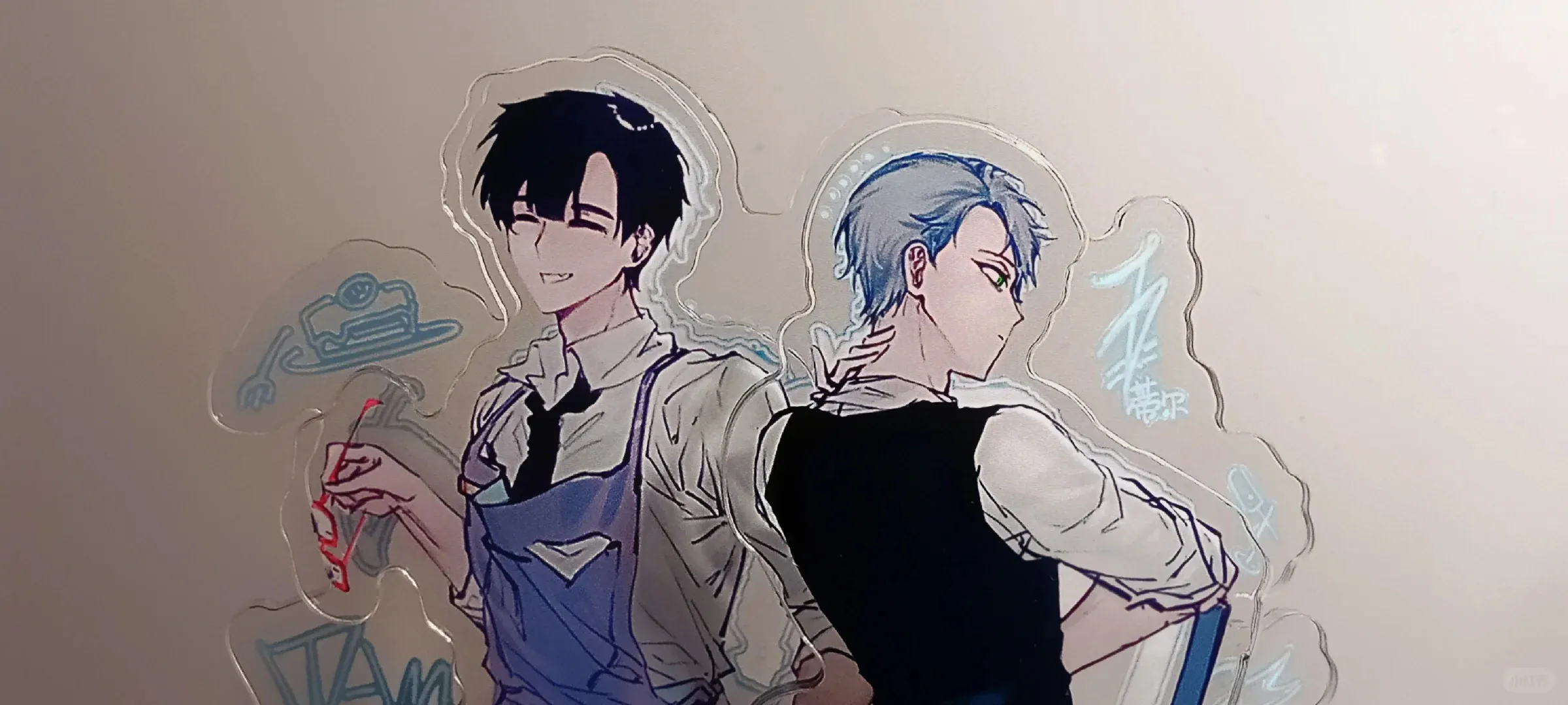 Иван Подарочные игрушечные фигурки Акриловая подставка Аниме Alienstage Модель