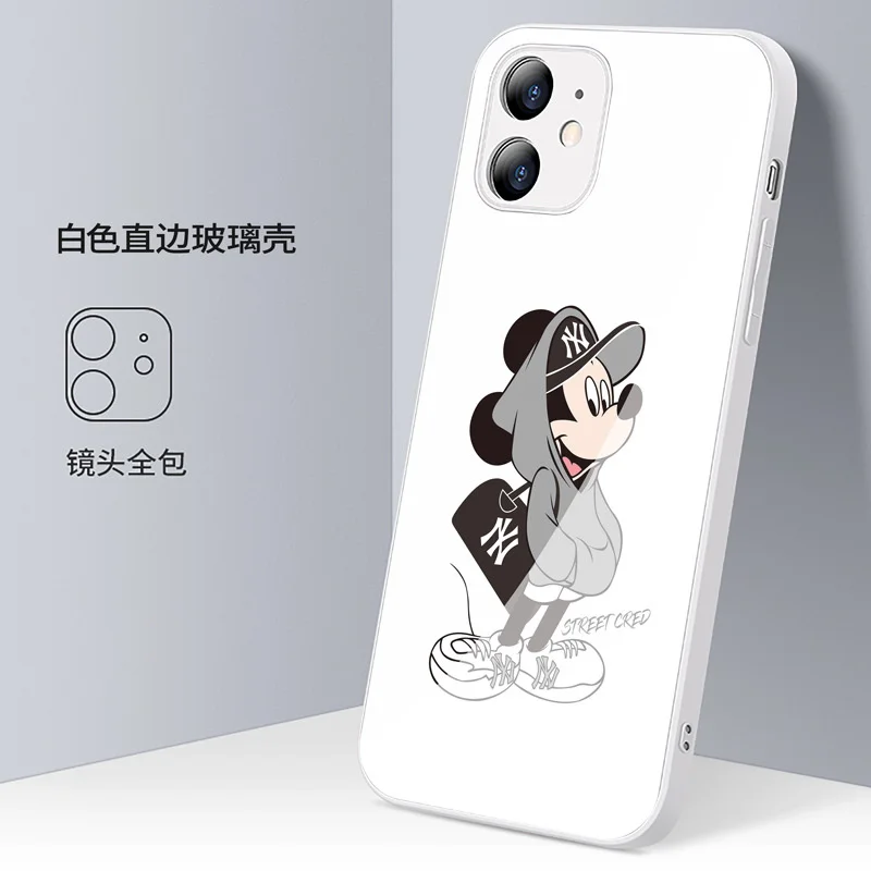 

2021 Disney Mickey Minnie Cartoon Cute Phone Case for Iphone 7/8 Plus Xr Xs Max 11/12pro Max 12mini