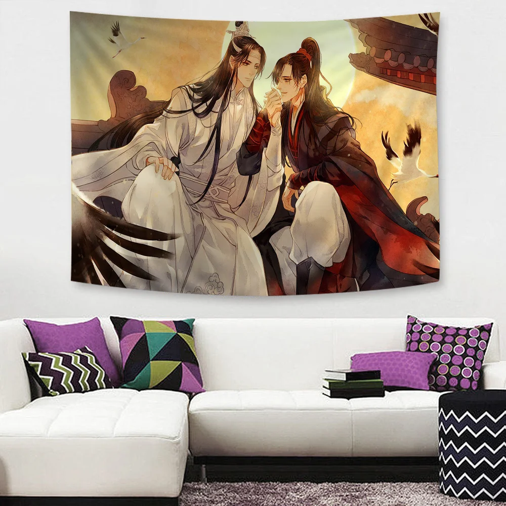 Гобелен с рисунком МО дао ЗУ Ши гобелен богемные настенные гобелены Мандала