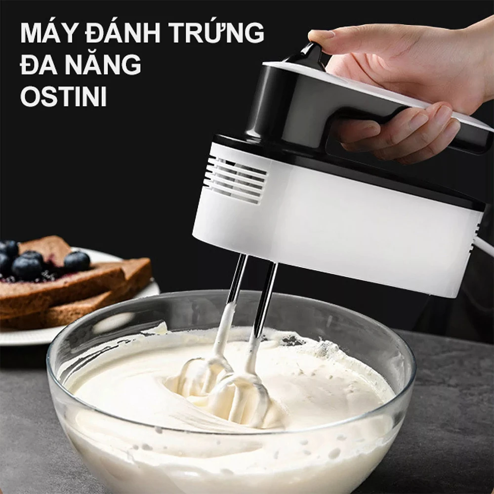 

Mini Automatic Egg Beater Milk Device High Power 5Speed Electric Food Blender Handheld Mixer Cream Cake Baking Dough Machine