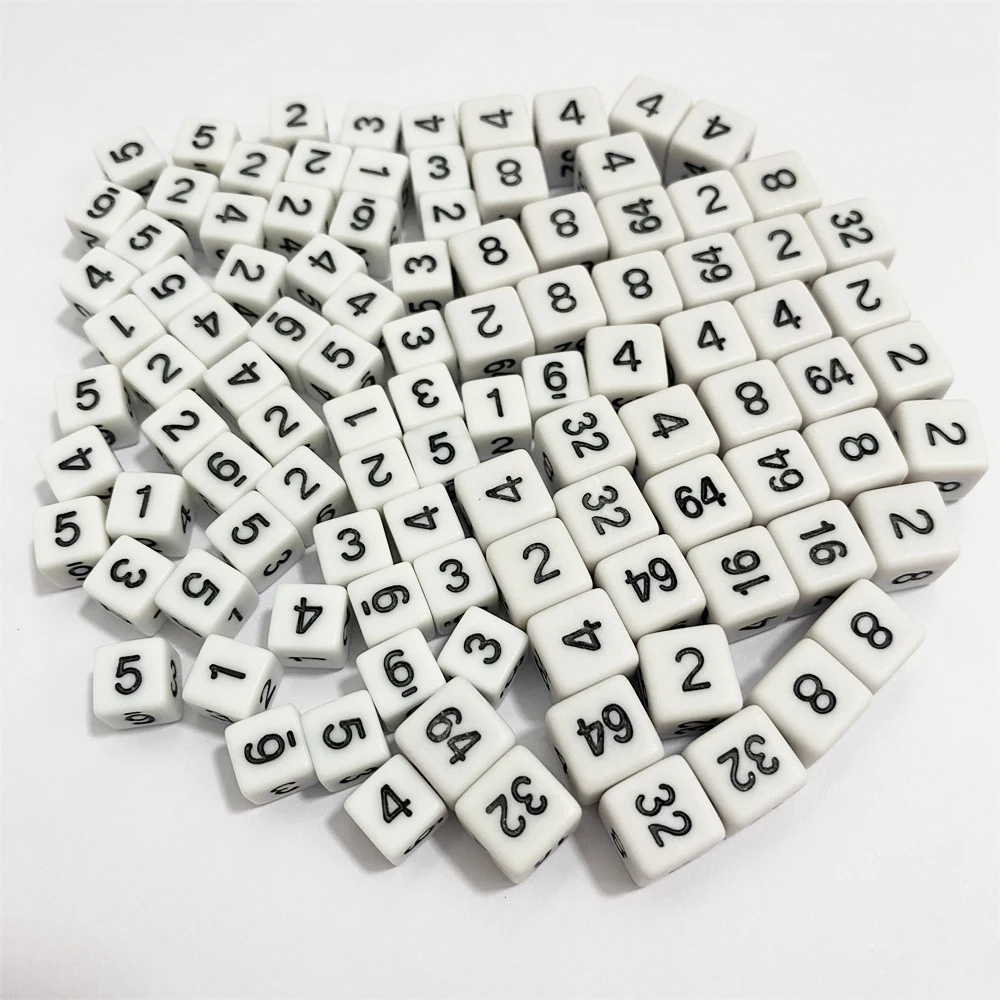 Рисунок 3 - 8/10 мм, Белый Цифровой квадратный угол