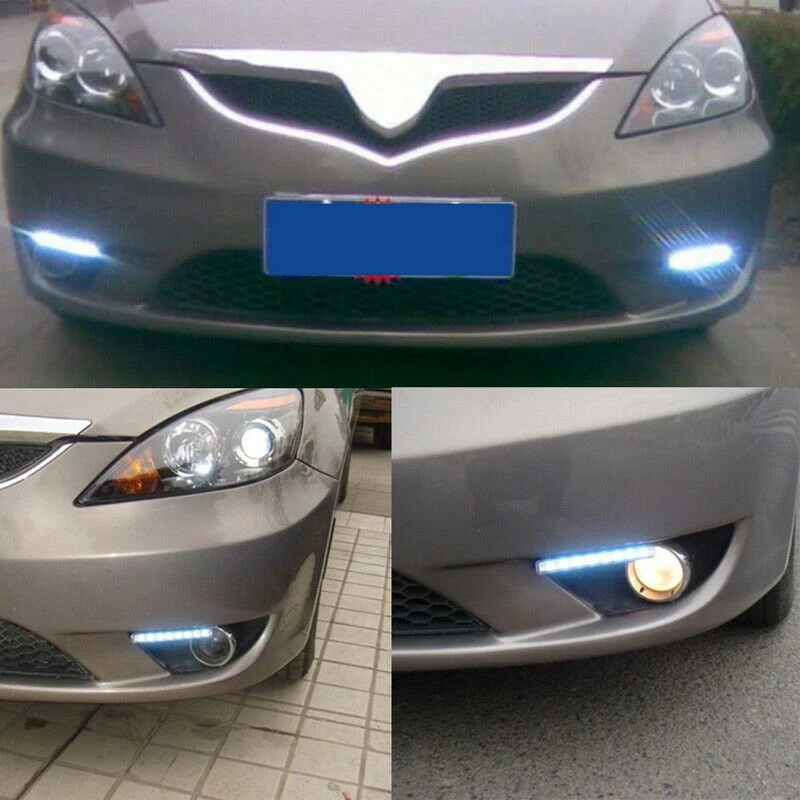 

Truck Parts Car LED Lights Lighting Safety Low power Waterproof Daytime Lamp